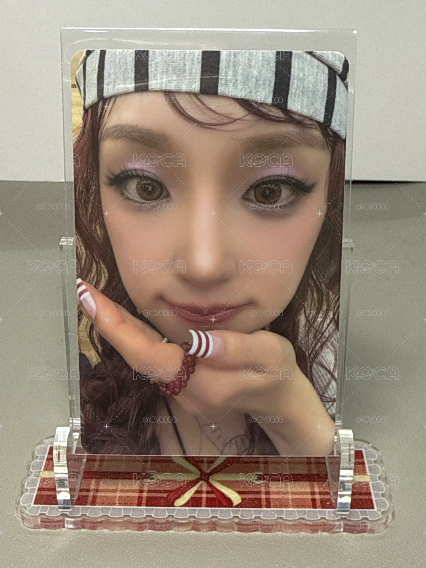 We made 泡泡摩奇 預售 特典卡 A ver.中背