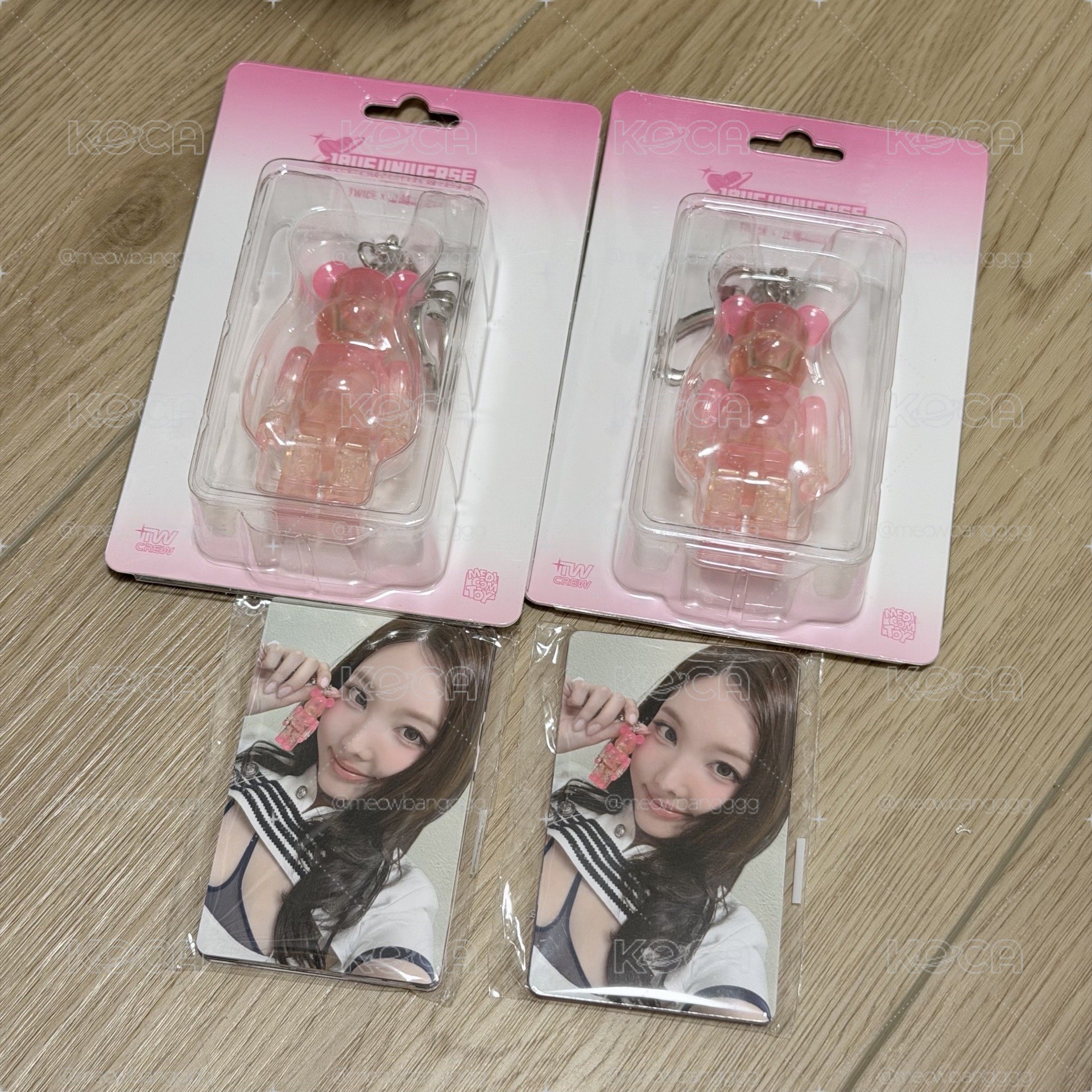 現貨 TWICE 庫柏力熊吊飾 含小卡一套