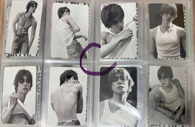 然竣 no labels: part 01 B版小卡