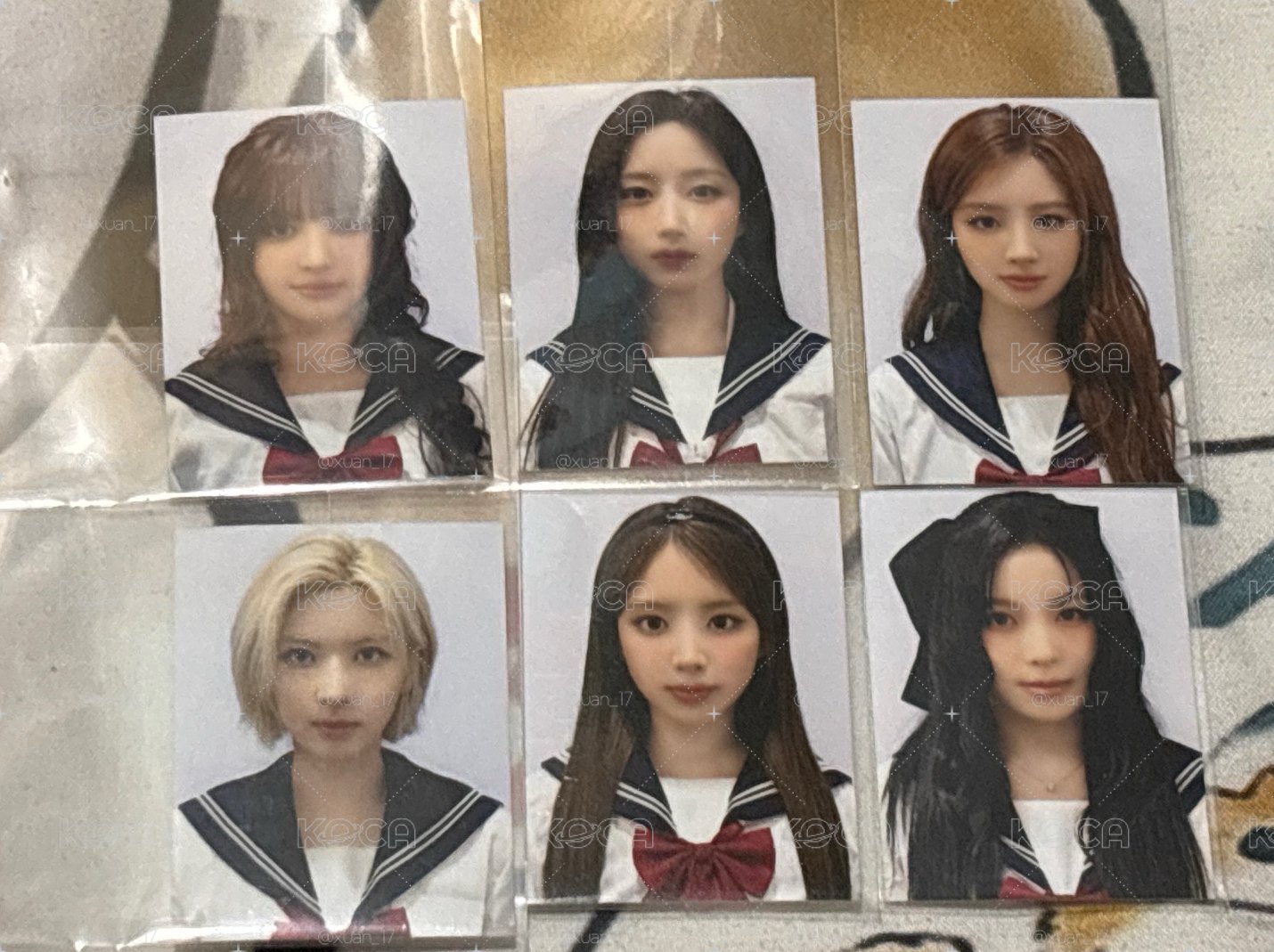 FORWARD ms 6.0 簽售卡 水手服/證件照