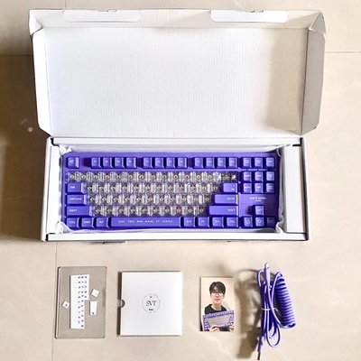 圓佑鍵盤 附注音貼 含歷程小卡💜