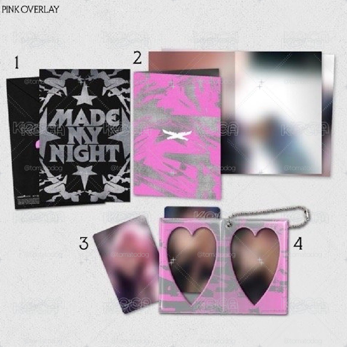 Made My Night 單封 專輯 PINK OVERLAY ver. 櫻花（含2張特典）