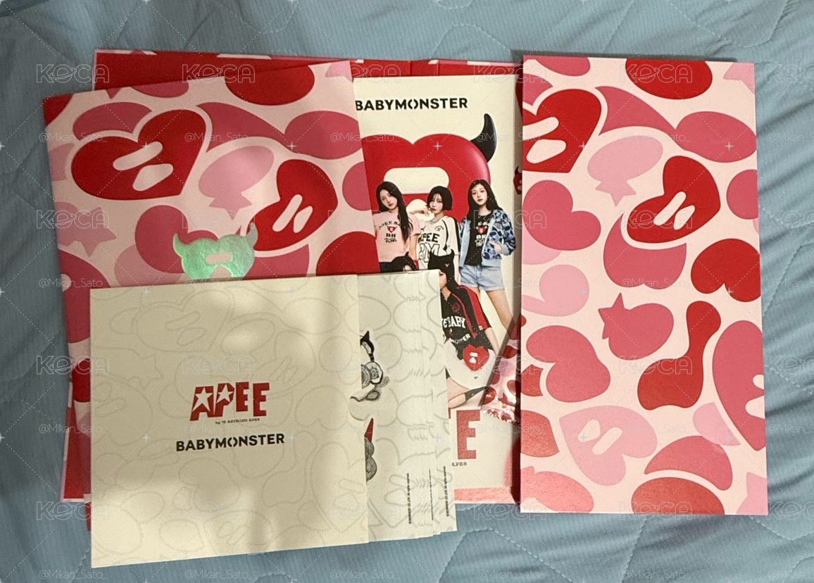 APEE聯名 限量禮盒 已拆卡