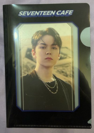 Seventeen cafe 日本 小資料夾 入場卡 崔瀚率