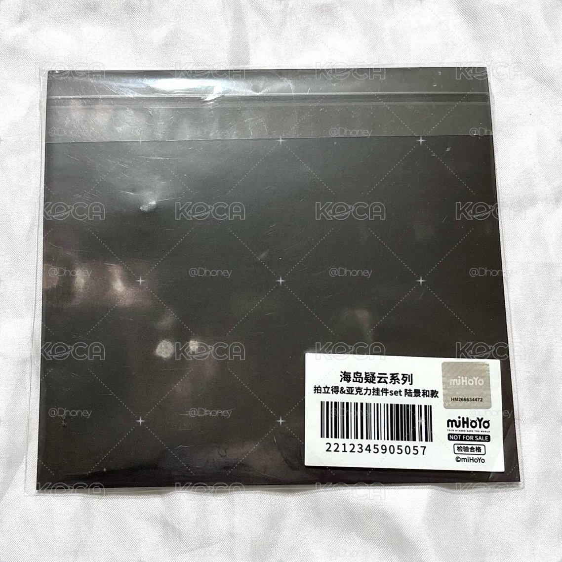 現貨 全新未拆 陸景和 海島疑雲 拍立得&壓克力掛件set