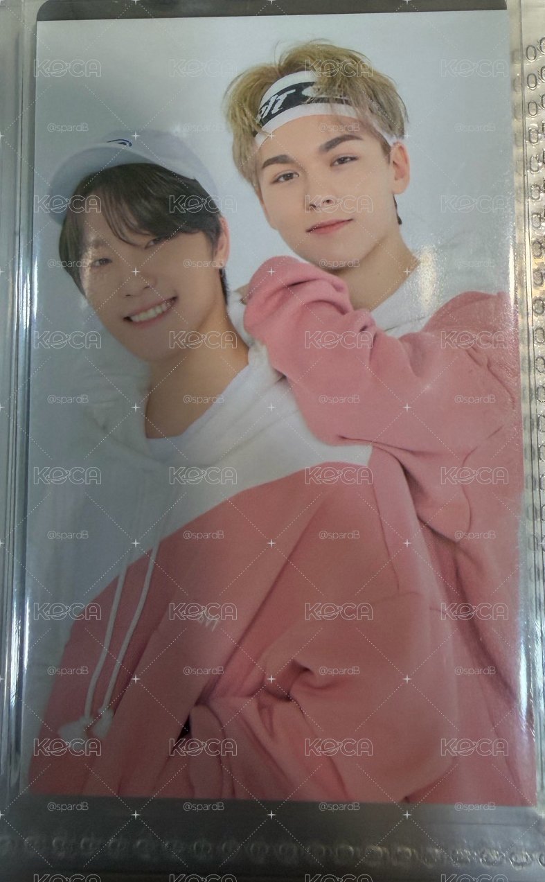 Seventeen 飯咪克拉島 雙人卡 李燦 崔瀚率
