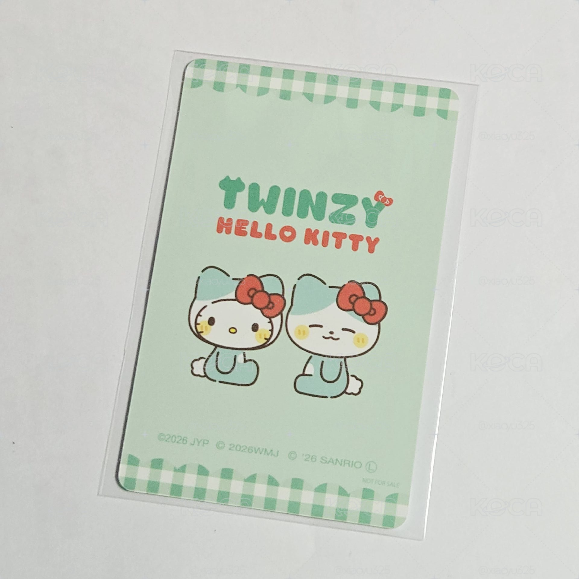 TWINZY × KITTY滿額卡