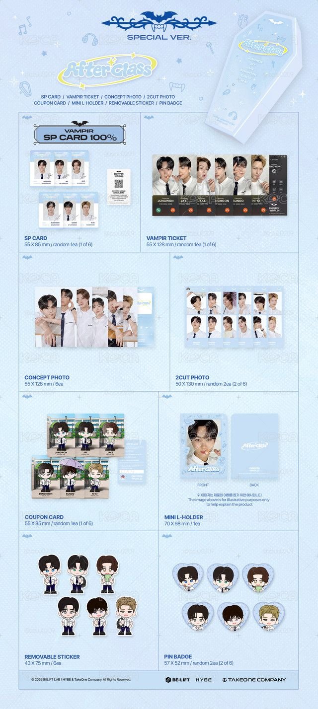 代購 ENHYPEN WORLD AFTER CLASSSPECIAL ver.