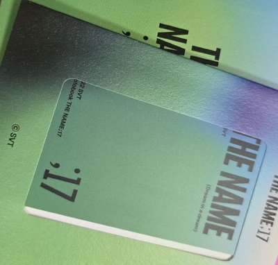 the name雜誌空專+消費期限未拆專輯1