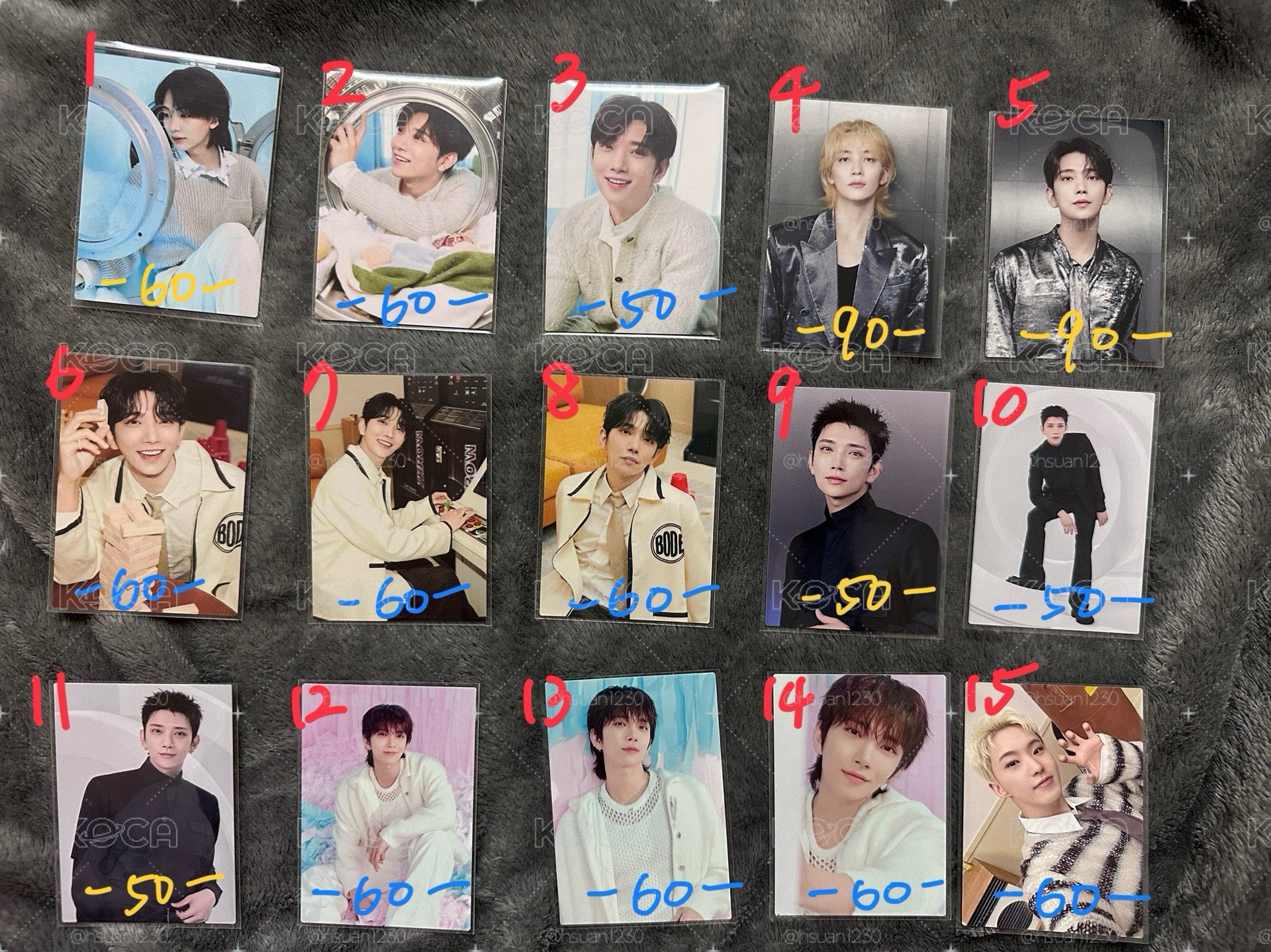seventeen 日卡