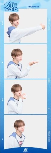 BLUE MODE photoism 人生四格卡 / 拍貼 