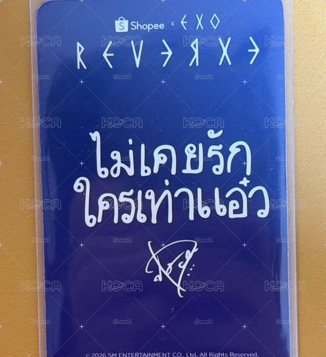 嘟 泰國簽售卡