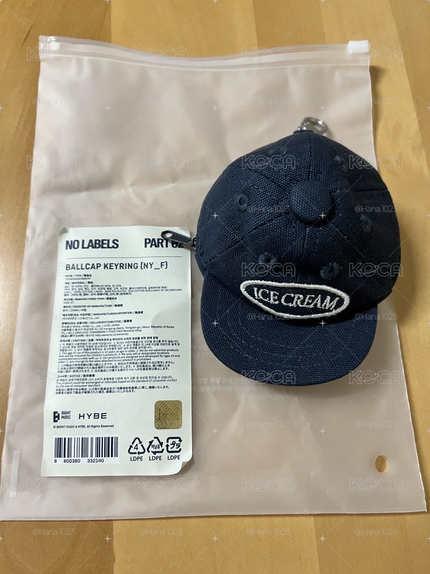 NO LABELS PART 02帽子吊飾