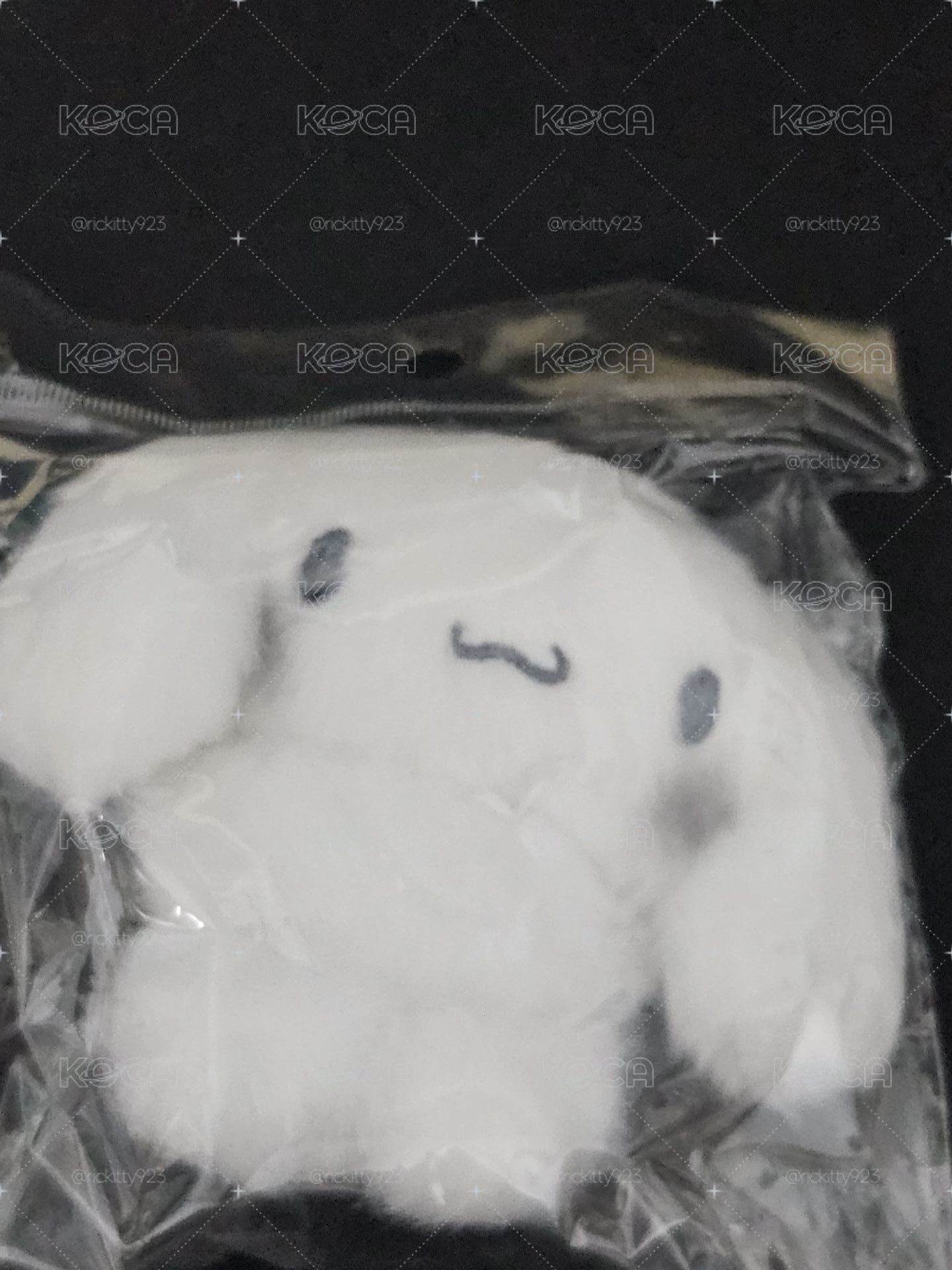 大耳狗 韓版灰色吊娃