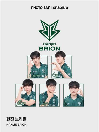HANJIN BRION X snapism X photoism 人生四格卡 代印 
