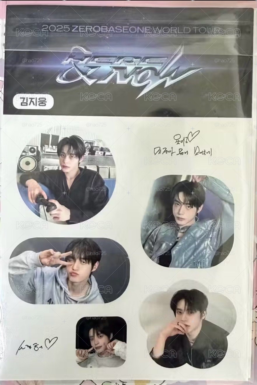 ZB1 一巡&fancon&二巡&安可 zone 卡、周邊
