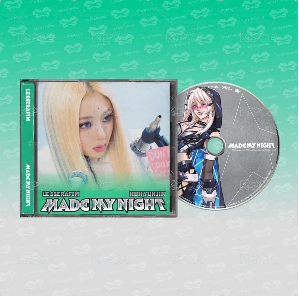 LE SSERAFIM - Made My Night 單曲CD
