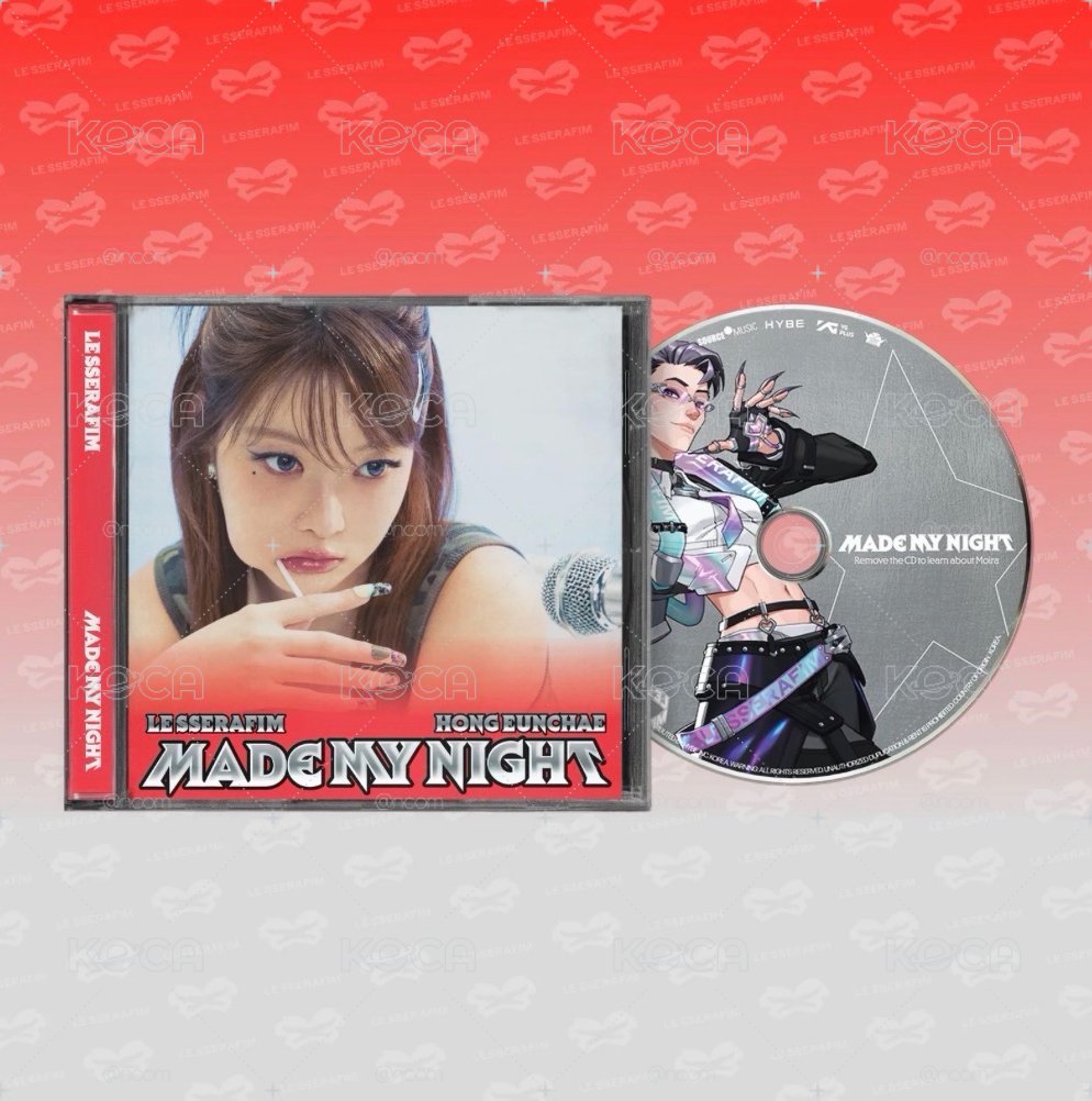 LE SSERAFIM - Made My Night 單曲CD