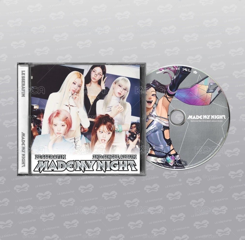LE SSERAFIM - Made My Night 單曲CD