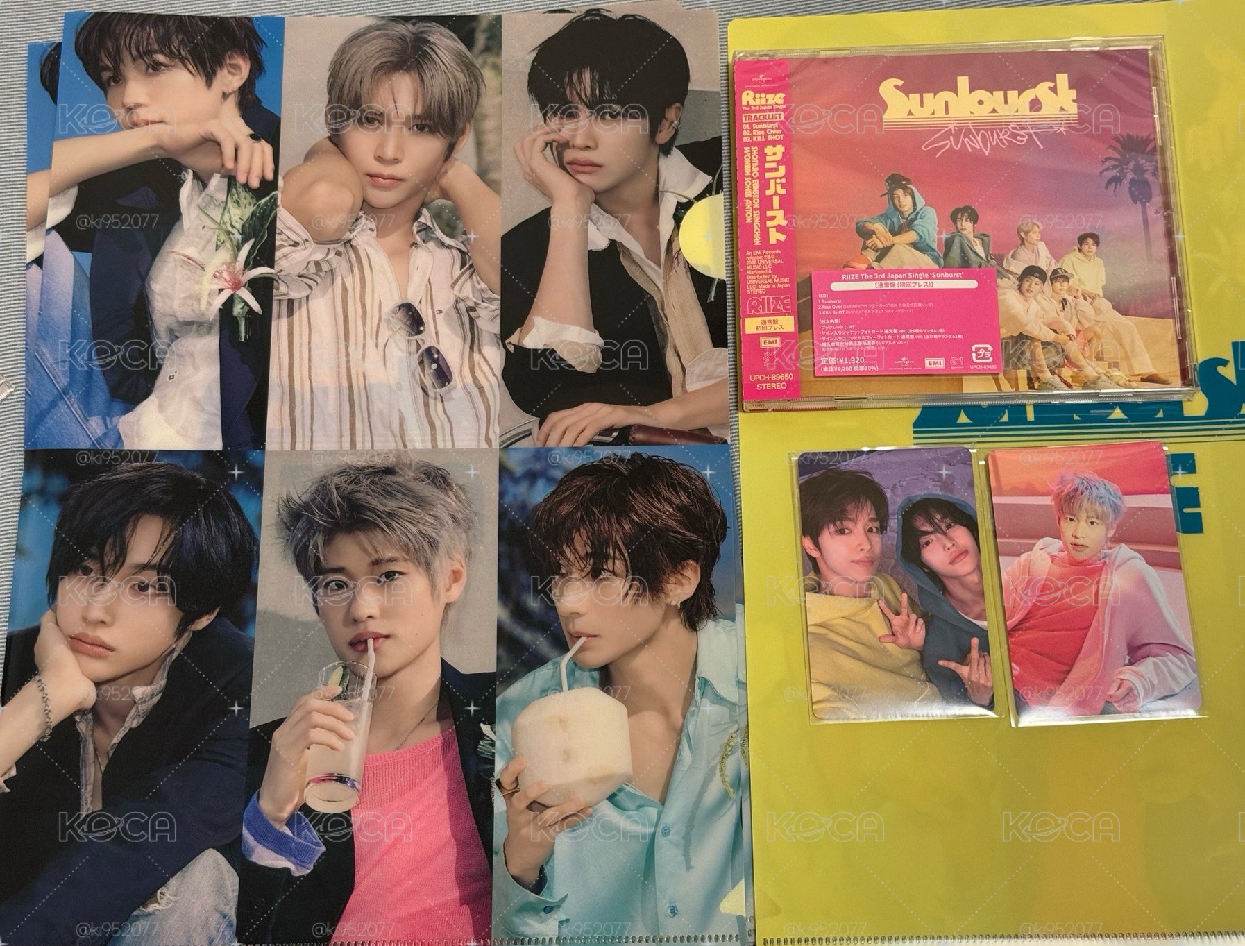 Sunburst 通常盤 全專含塔店資料夾