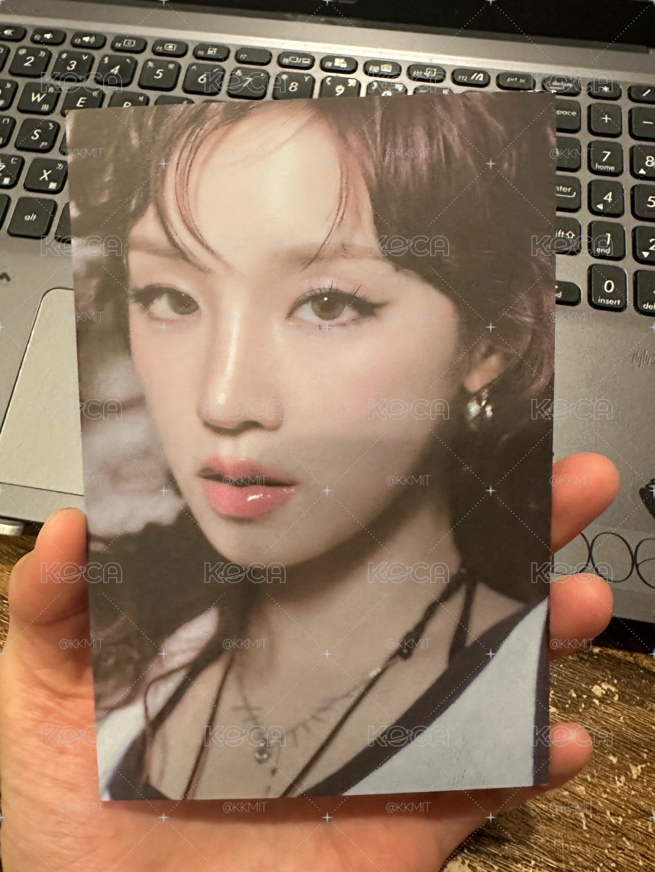 i-dle we made香水專 明信片