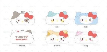  kitty娃、收納包