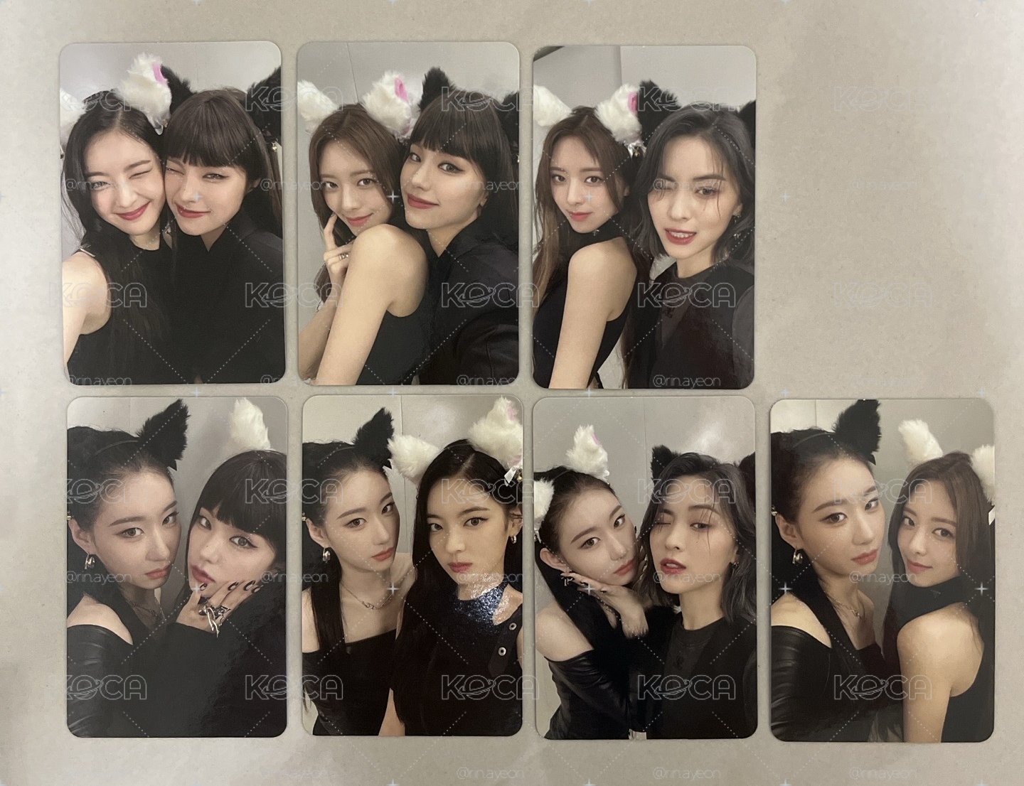 Itzy 迷六 雙人卡