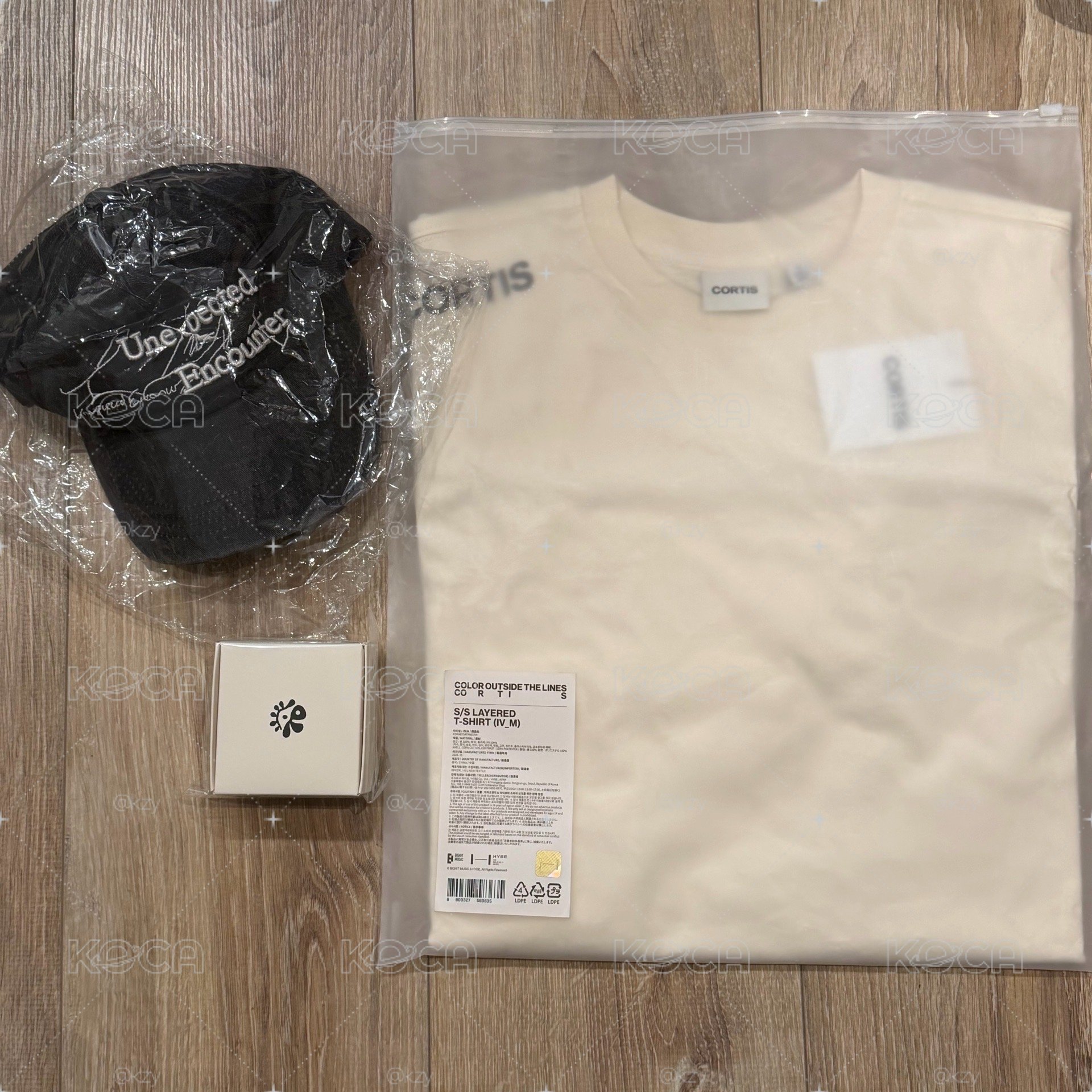 CORTIS 迷一上衣+手鍊+棒球帽