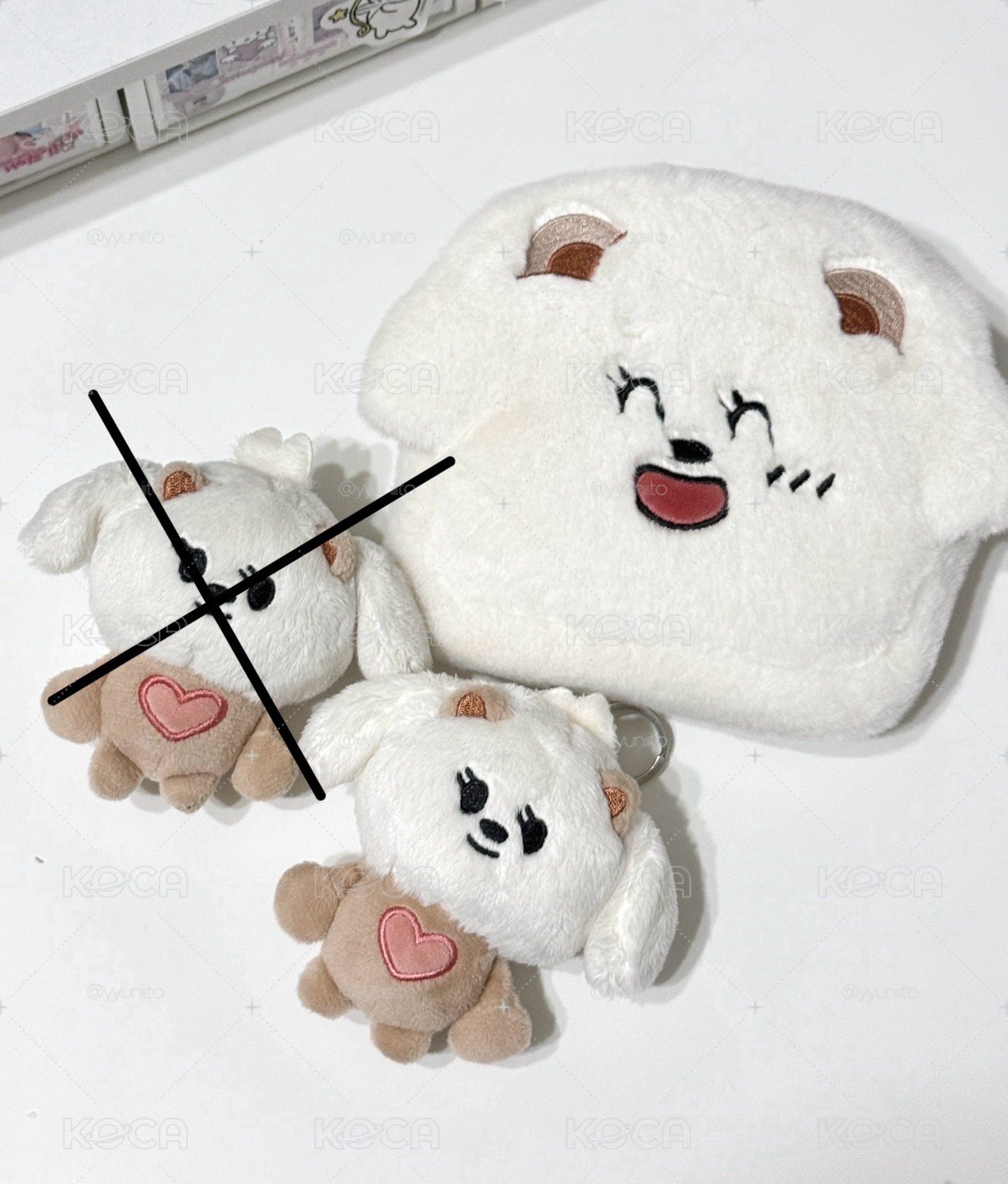 原皮栗嘻 ૮𐔌՞ơ ·̮ ơ ՞ა / 栗嘻化妝包