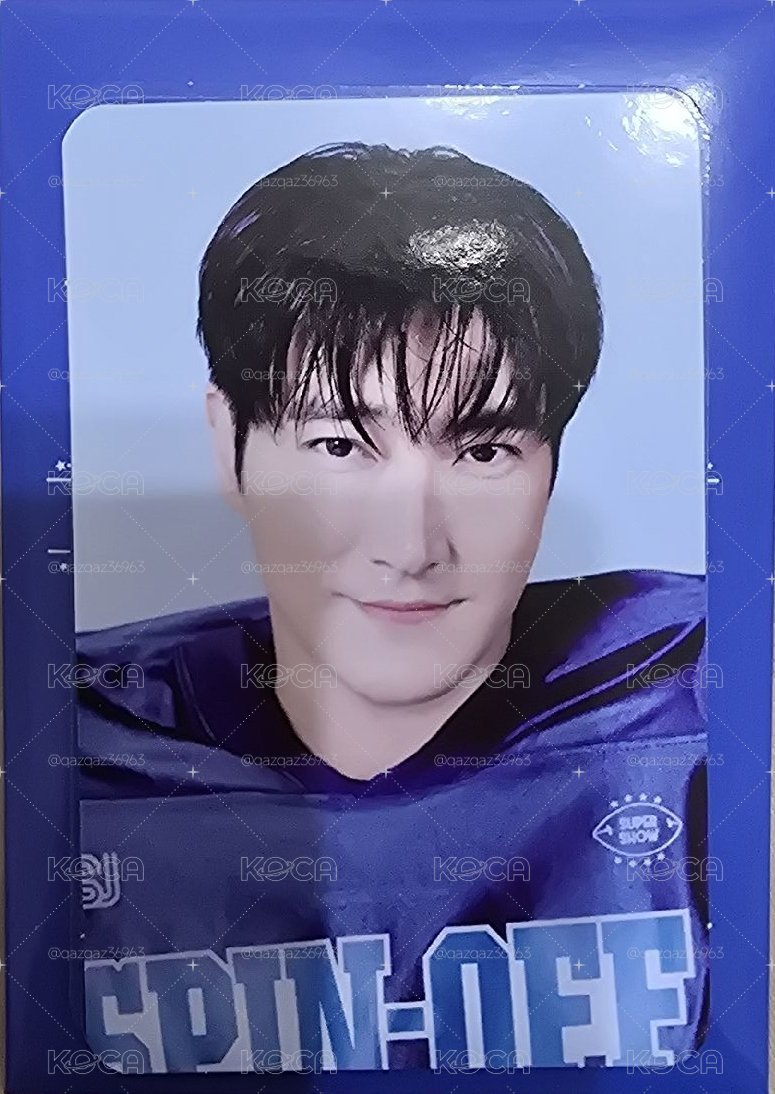 Super Junior Super Show Spin-Off Halftime 崔始源隨機卡