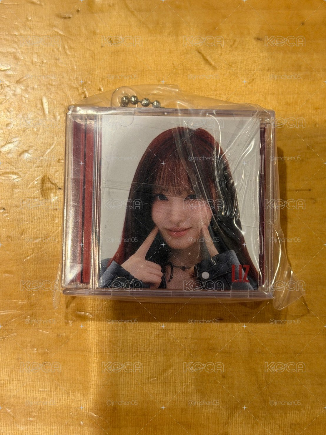 IVE萬代迷你CD扭蛋栗