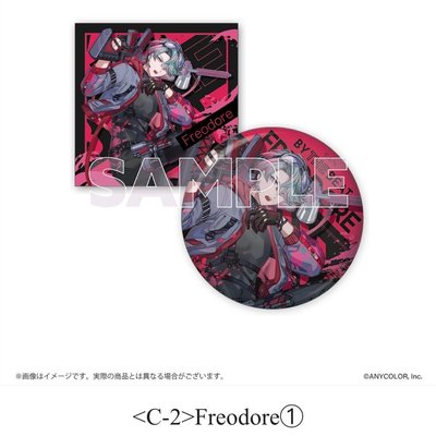 Freo 一番賞 C賞徽章貼紙 D賞小卡