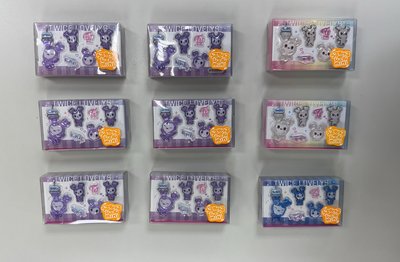 現貨速出！ Gigo 紗💜瑜💙水晶貼紙 