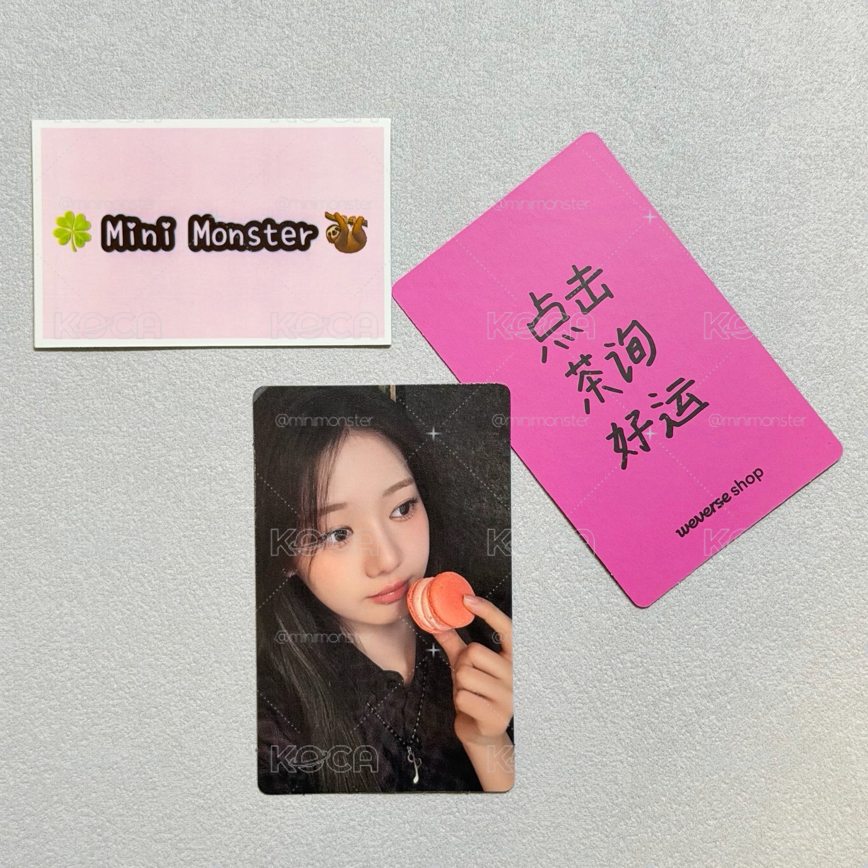 🍀Mini Monster🦥 馬卡龍中背 茶