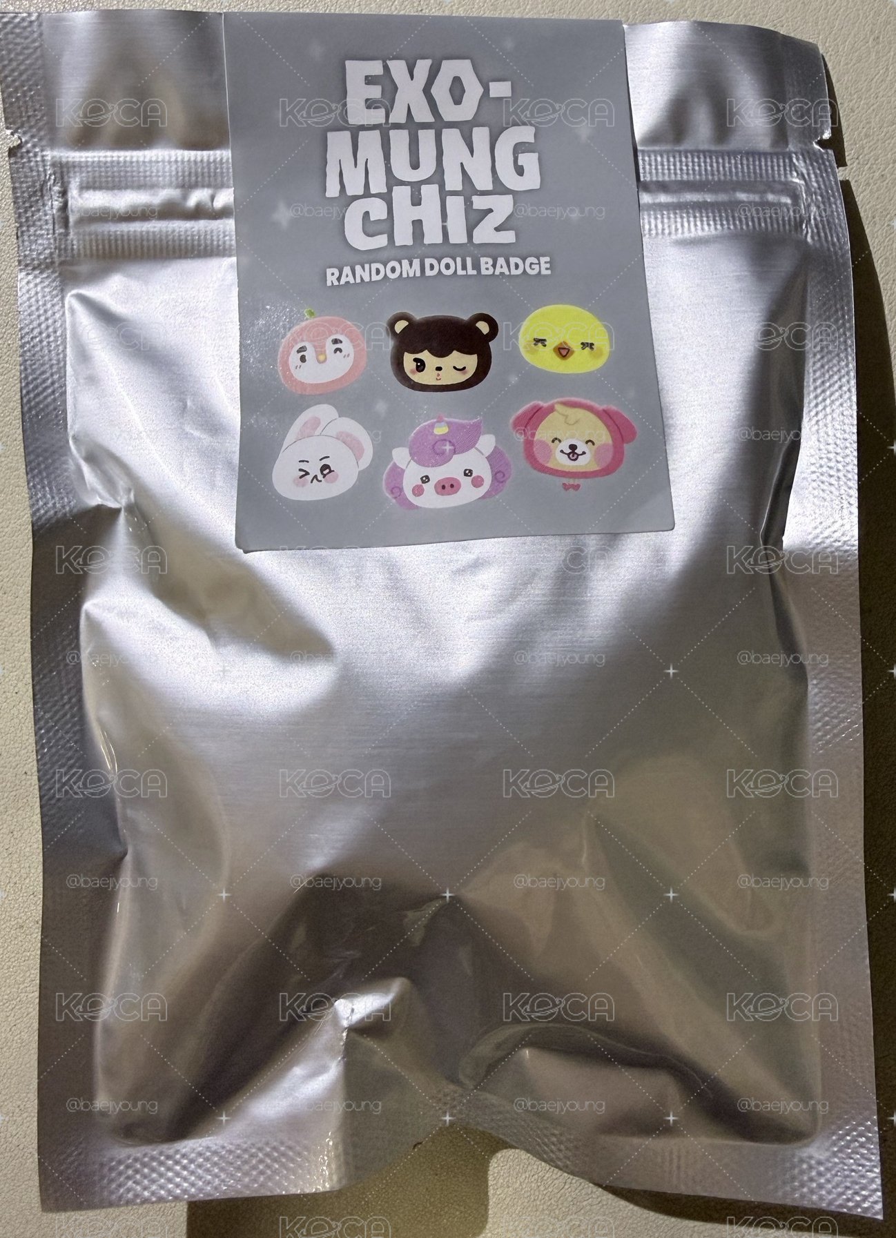 隨機毛絨徽章