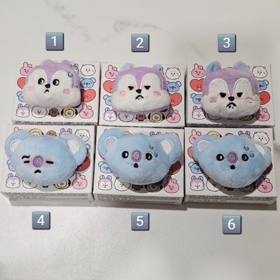 BT21 KOYA/MANG表情胸針
