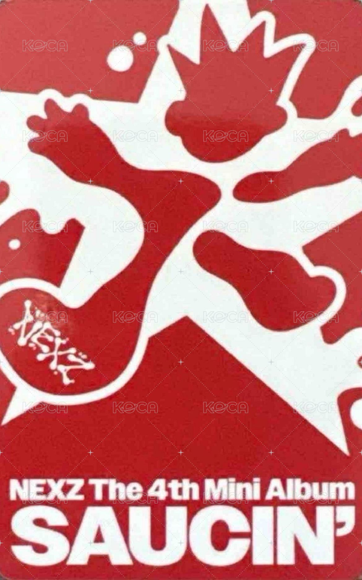 SAUCIN’ 專輯卡 MALLANG ver. 背面