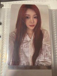 白衣女友雜誌卡