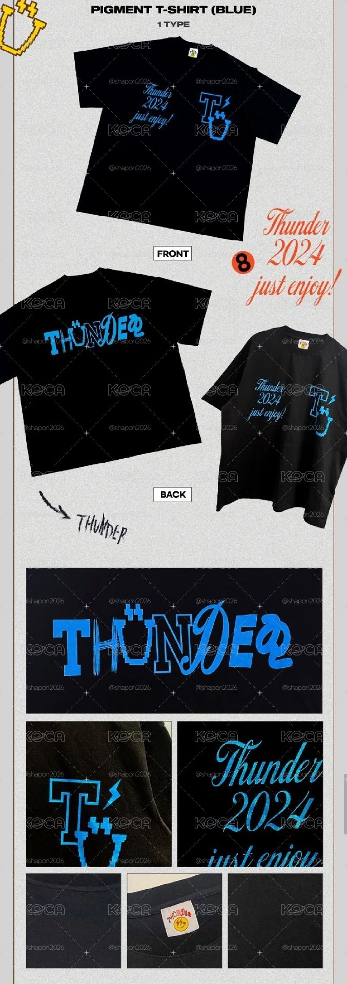 ATEEZ Thunder 2024 POP-UP 