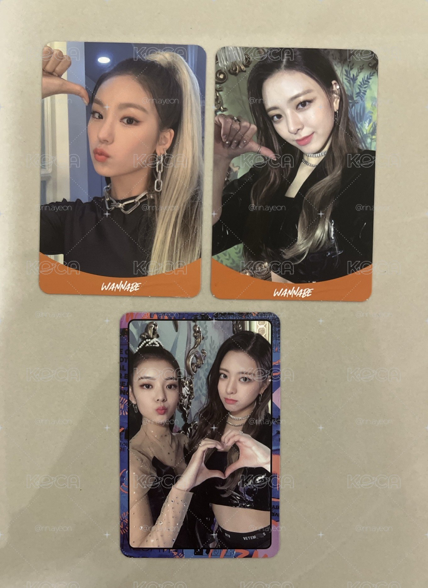 Itzy 迷二 專卡