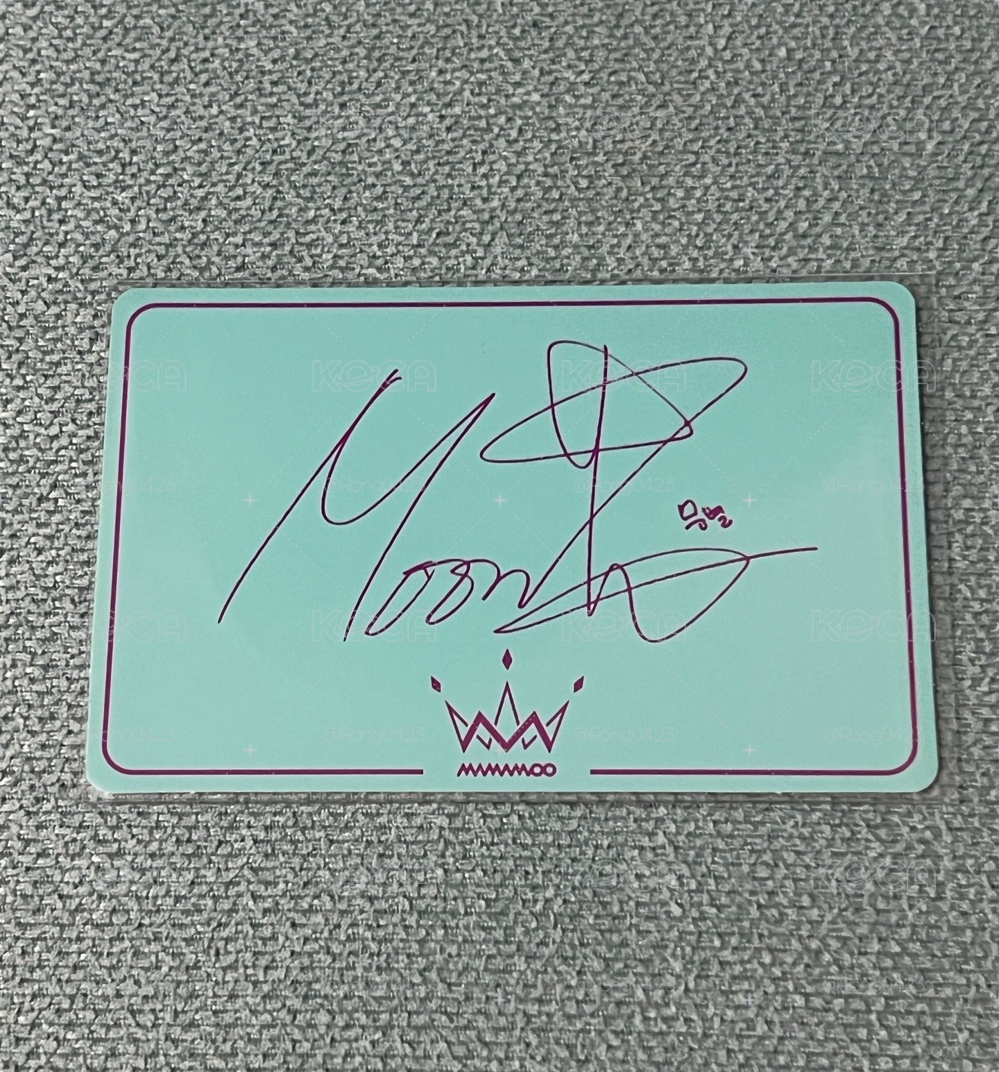 Moonbyul 玟星 purple專卡