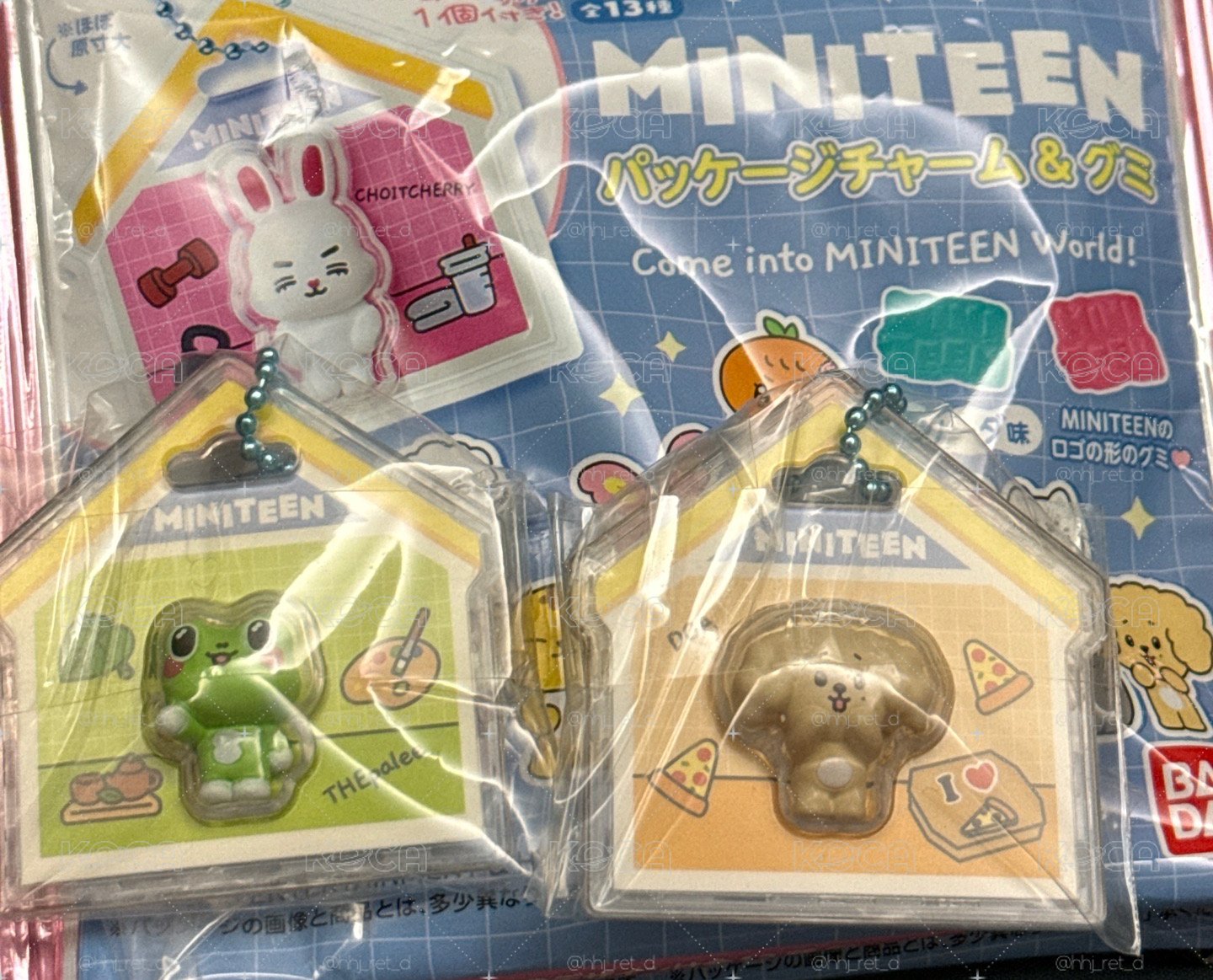 萬代聯名 MINITEEN 吊飾 （無糖果