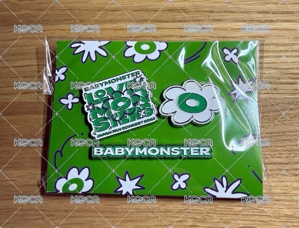 千葉場限定小花徽章