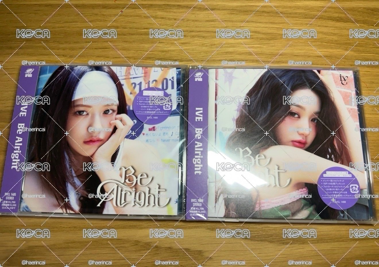IVE 全新未拆專 BE ALRIGHT 安日專