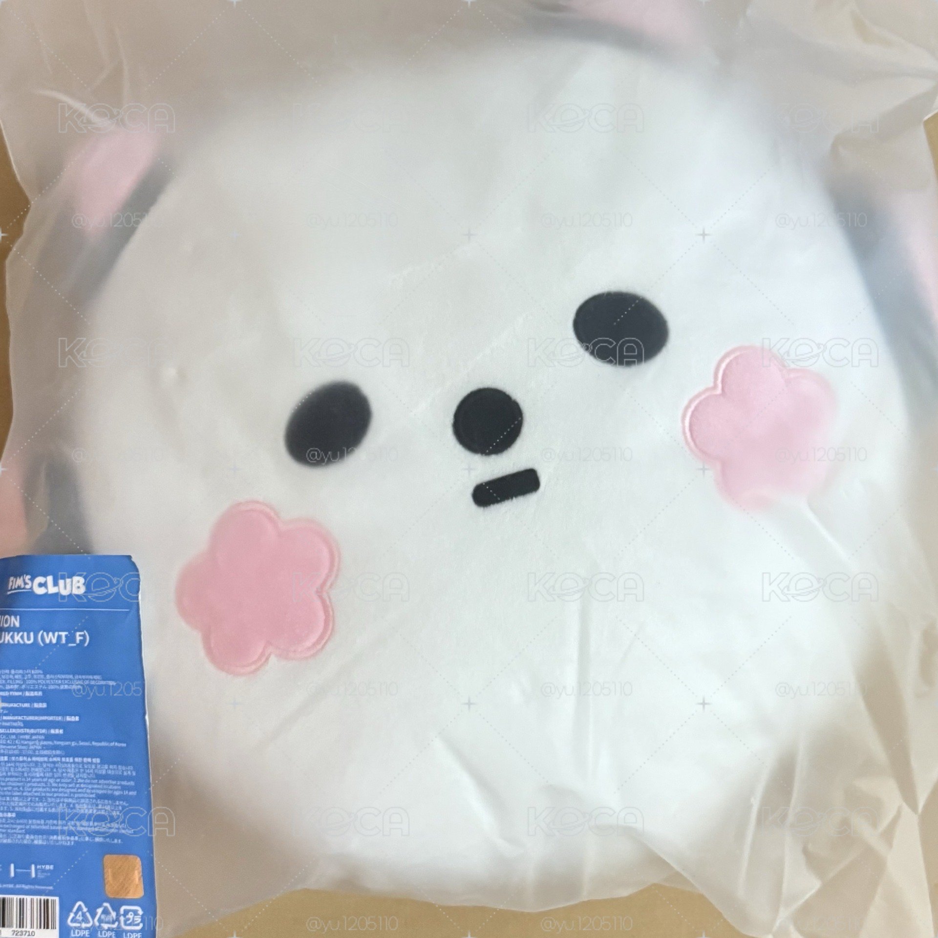 SAKKUKKU 全新未拆櫻原皮抱枕