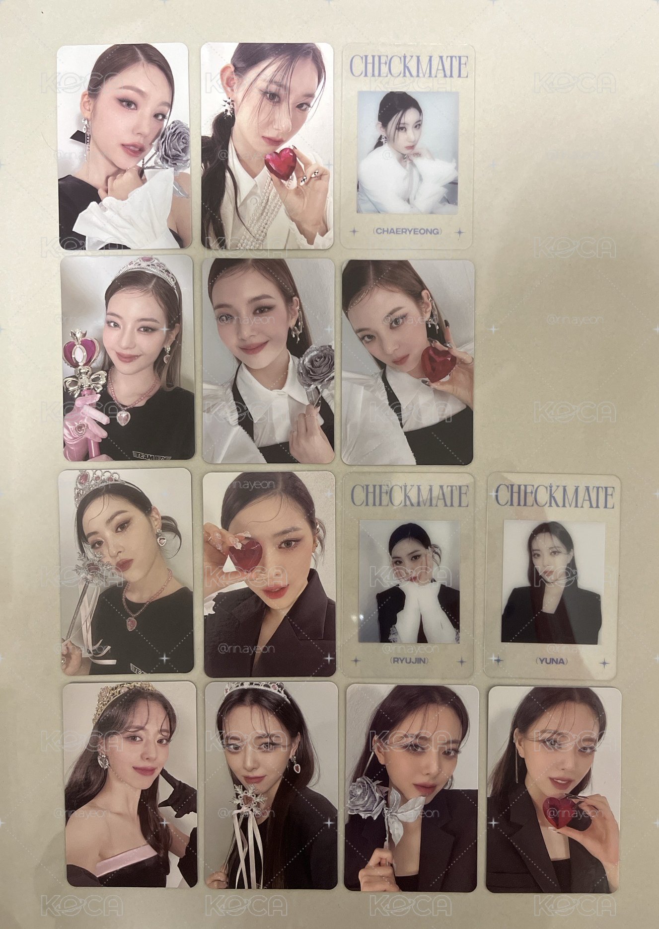 Itzy 迷五 專卡