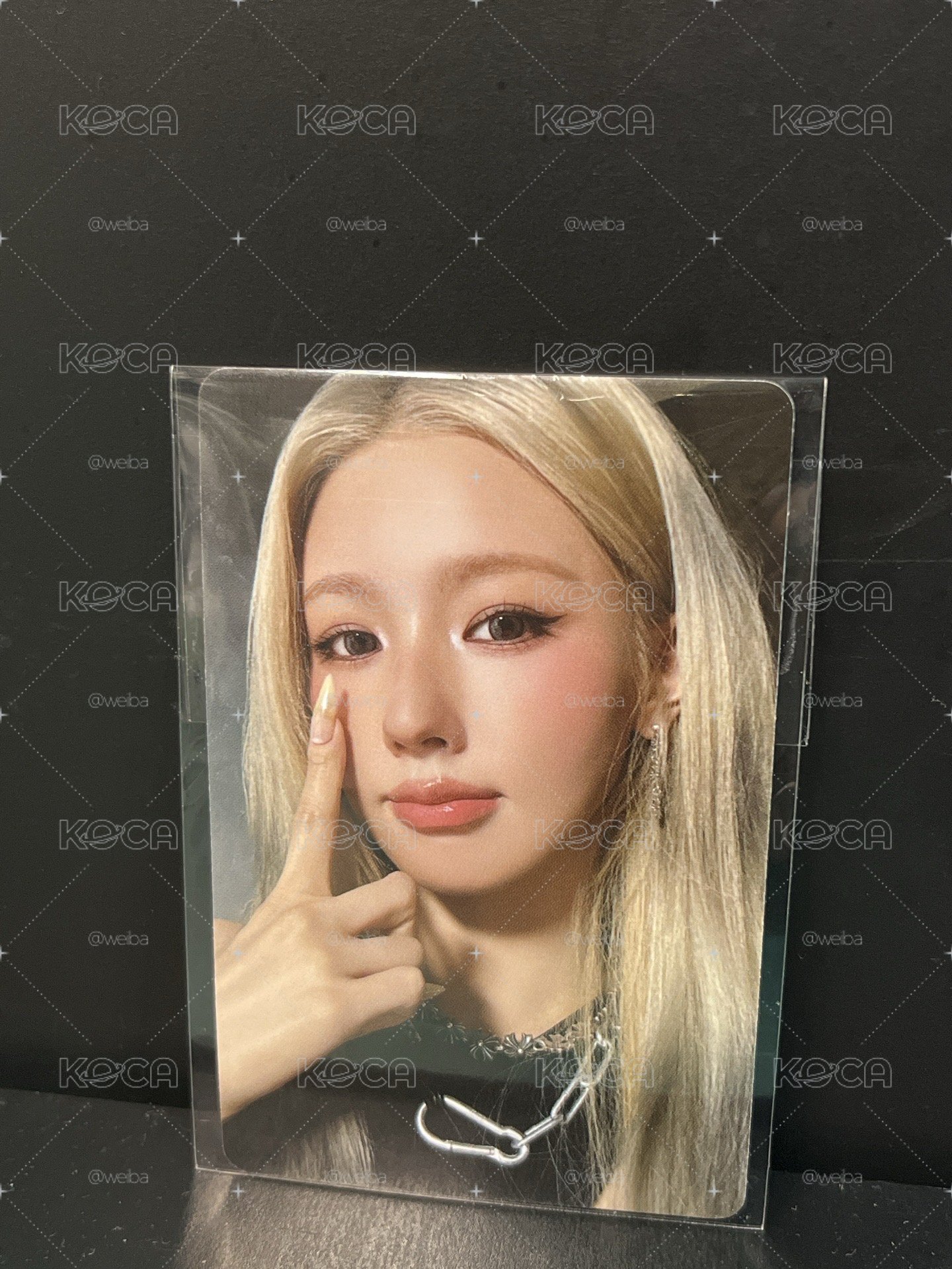 minini baby 吊飾麵娃卡 卡背睡覺yeonini
