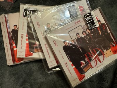 托帕茲大竹 中榮潤旼 四人合售 BAD (JP ver.) 專輯卡 初回FlashPrice盤