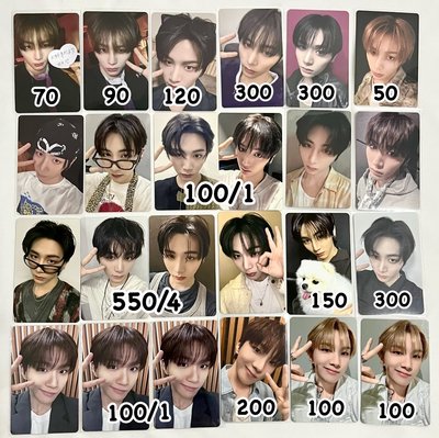 各成員小卡 現貨