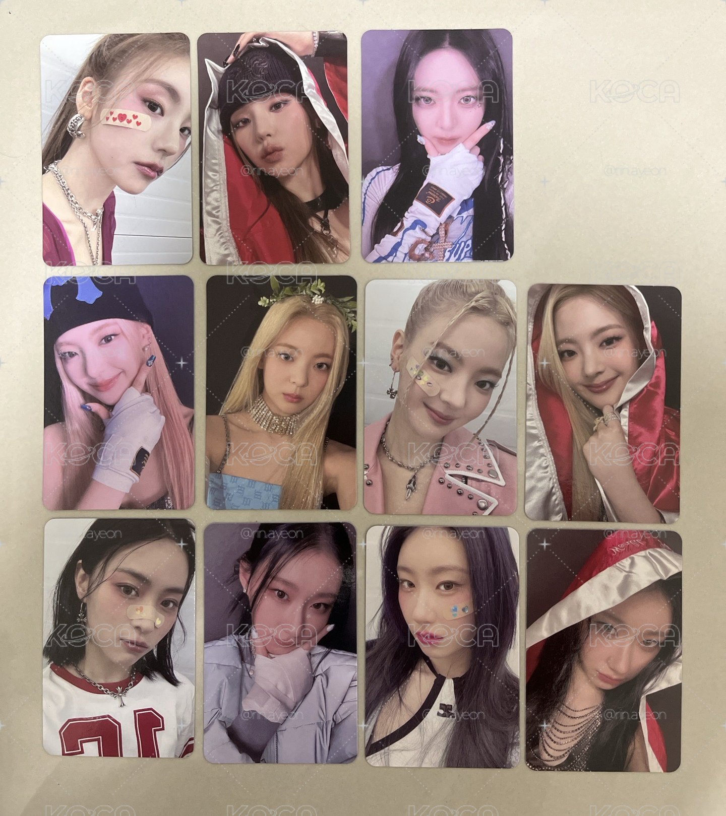 Itzy 迷七 專卡